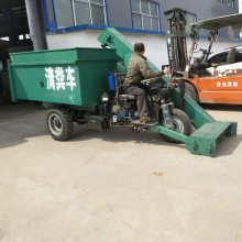 高效清洁利器 柴油小型铲粪机与牲畜养殖场清粪车的应用解析